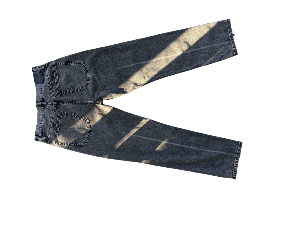 ANINE BING Tyler Jeans Washed Black Straight Leg Denim Size 28 - Image 5