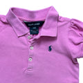 Ralph Lauren Baby Girls Polo Shirt Pink 18M - Image 1