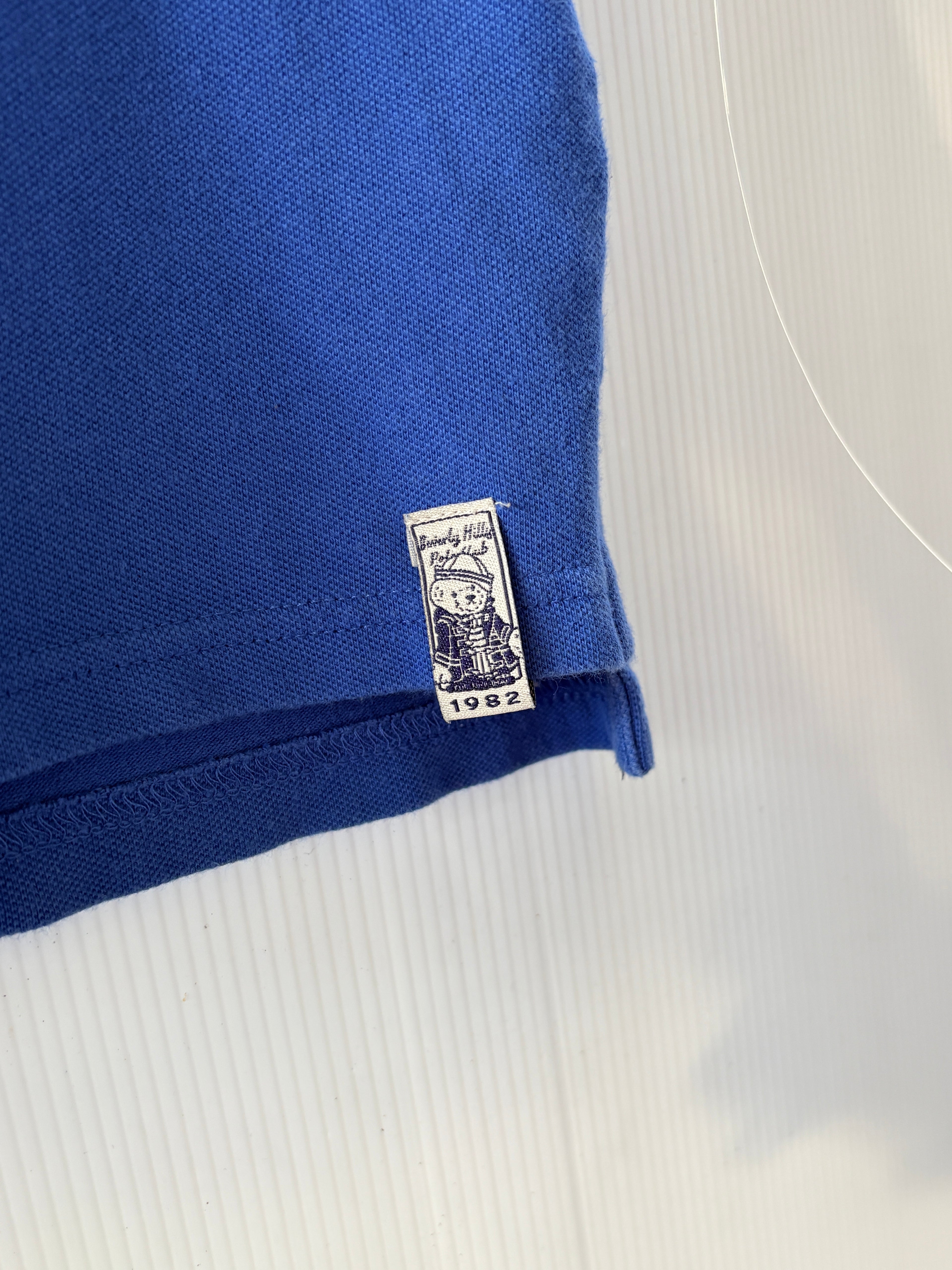 Beverly Hills Polo Club Sleeveless Polo Shirt Blue Bear Embroidery Women's S - Image 4