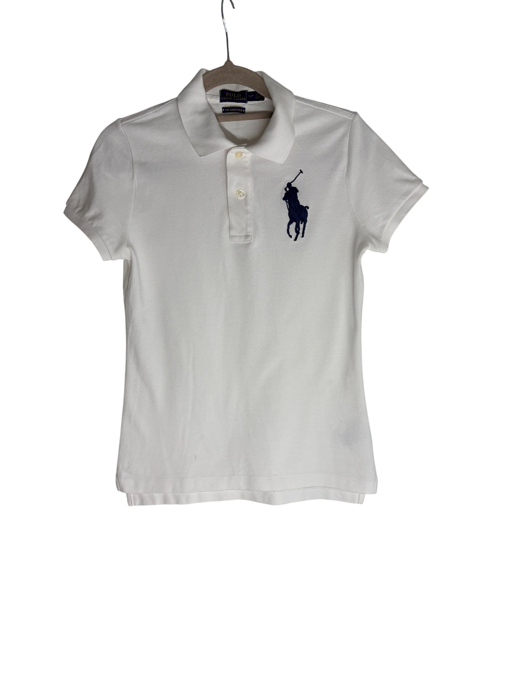 Polo Ralph Lauren The Skinny Polo Shirt White Women's Size S - Image 1