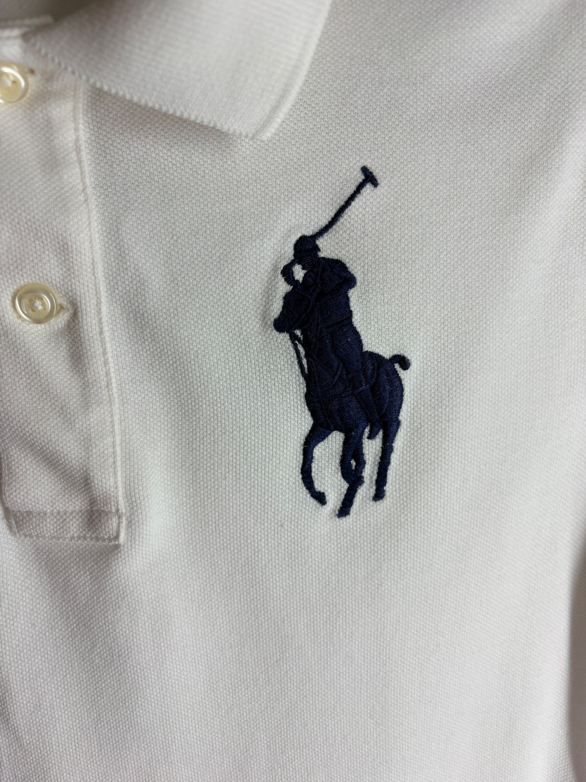 Polo Ralph Lauren The Skinny Polo Shirt White Women's Size S - Image 6