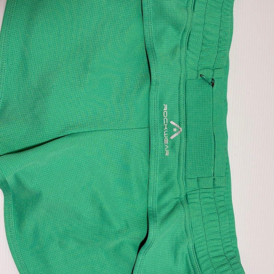 Rockwear Women's Running Shorts Green Size 10 - Image 6